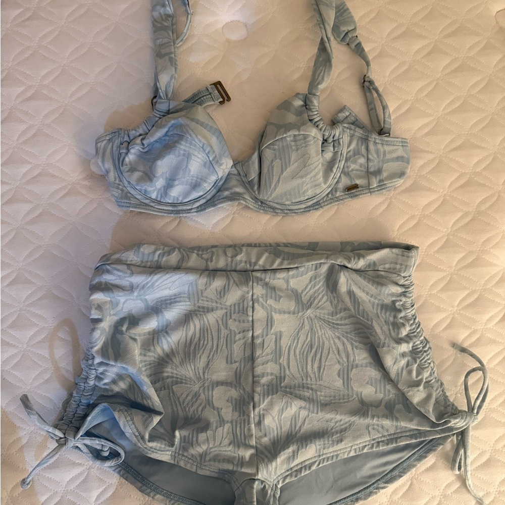 Billabong Light Blue Bikini Set